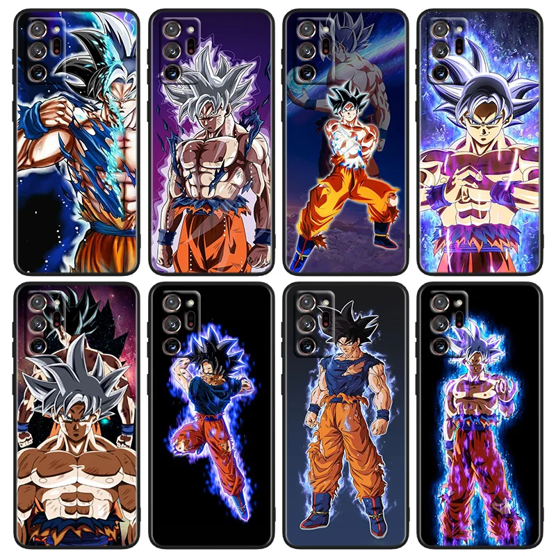 

Dragon Ball Z DBZ Goku Saiyan Phone Case For Samsung M33 M23 M52 M32 M12 M62 M31S M30 M21 Note 20 10 9 8 Ultra Lite Plus Black
