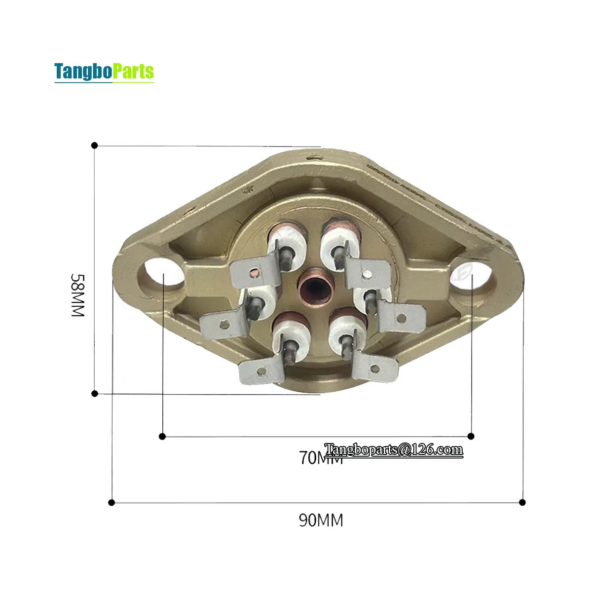 Электрический нагревательный элемент с нагревательной трубкой 220 В 2700 Вт 3780 4500