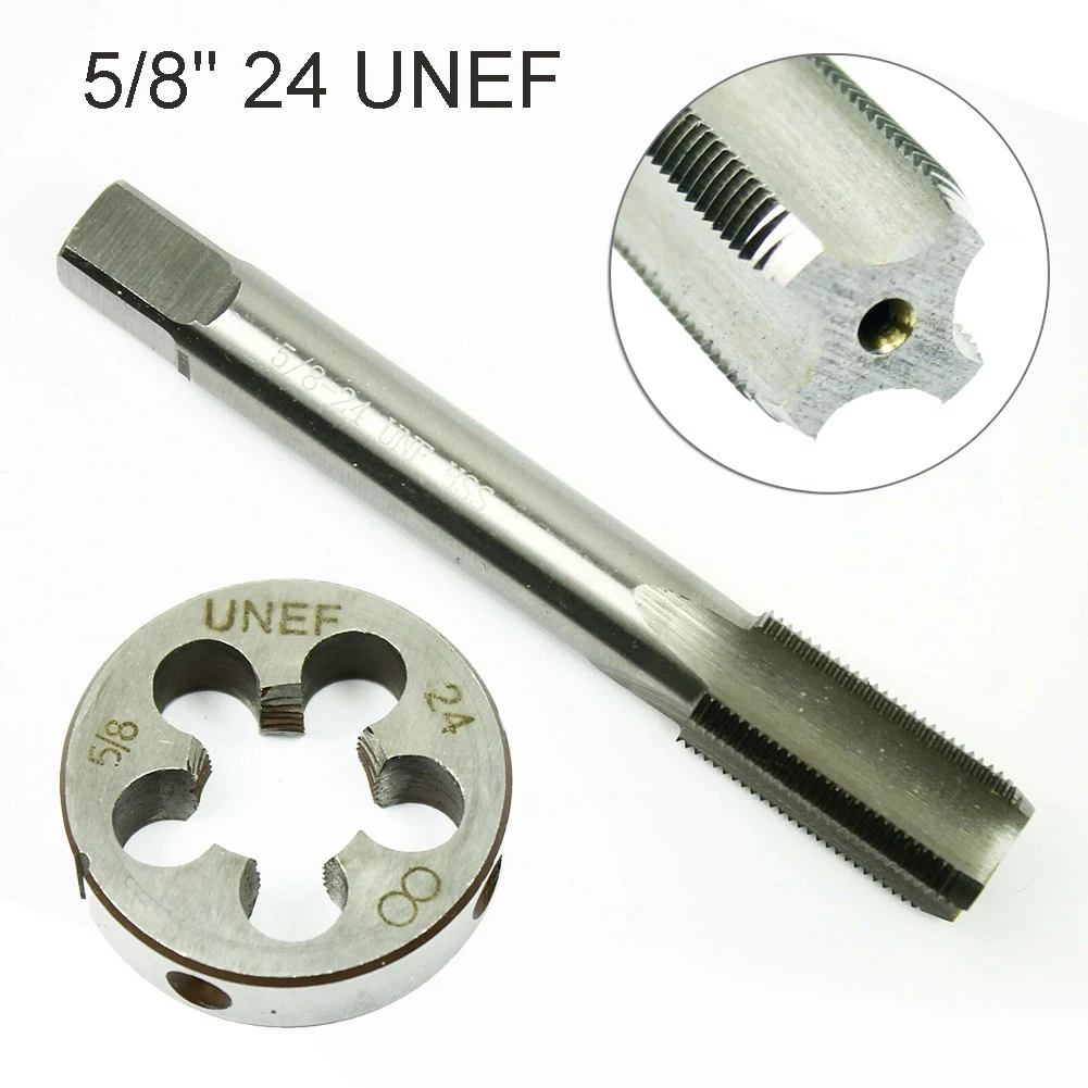 223 Резьбовой метчик 22lr для железной правой резьбы серебристый 1 5 дюйма (38 мм) 1X 5/8