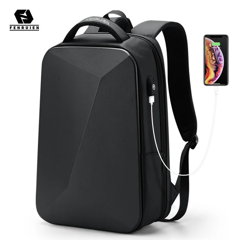 

Fenruien Multifunction Hard Shell Series Backpack Men Anti Theft Waterproof Laptop Backpack Business Travel Backpack Hot