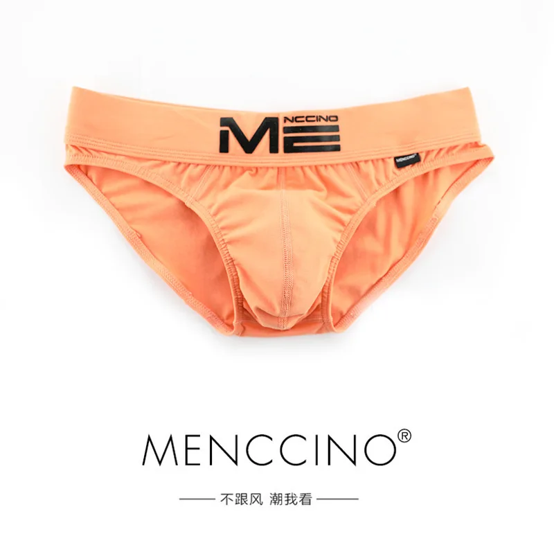 Low Waisted Young Men's Underwear Sexy Convex Pouch Briefs Trendy Tight Summer Pure Cotton Sports Breathable Lingerie Shorts New