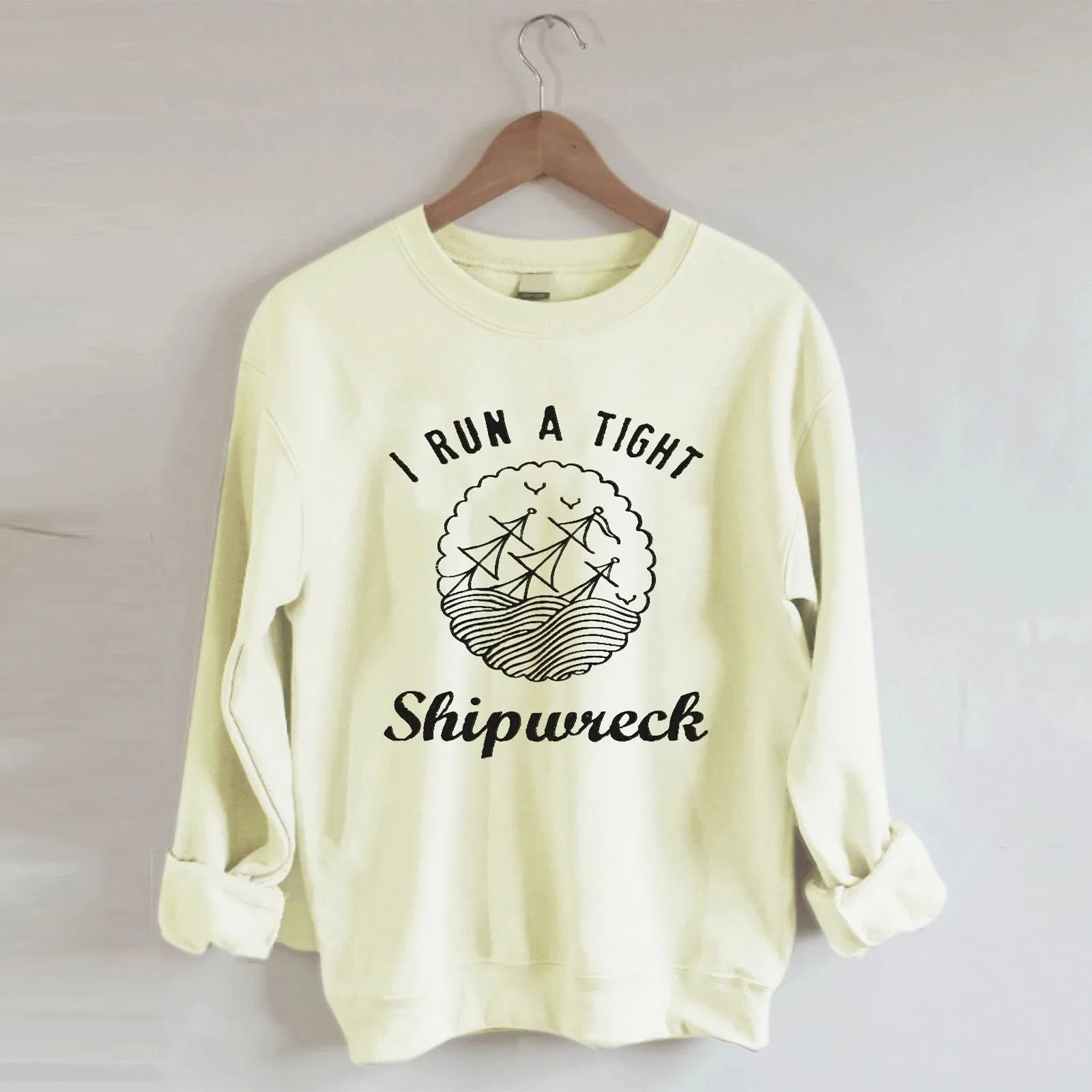 

Pocket Hoodie Sweatshirt Long Drawstring Women's Fashion O-Neck Casual Loose Print Long Pocket Hoodie Sweatshirt Long Drawstring