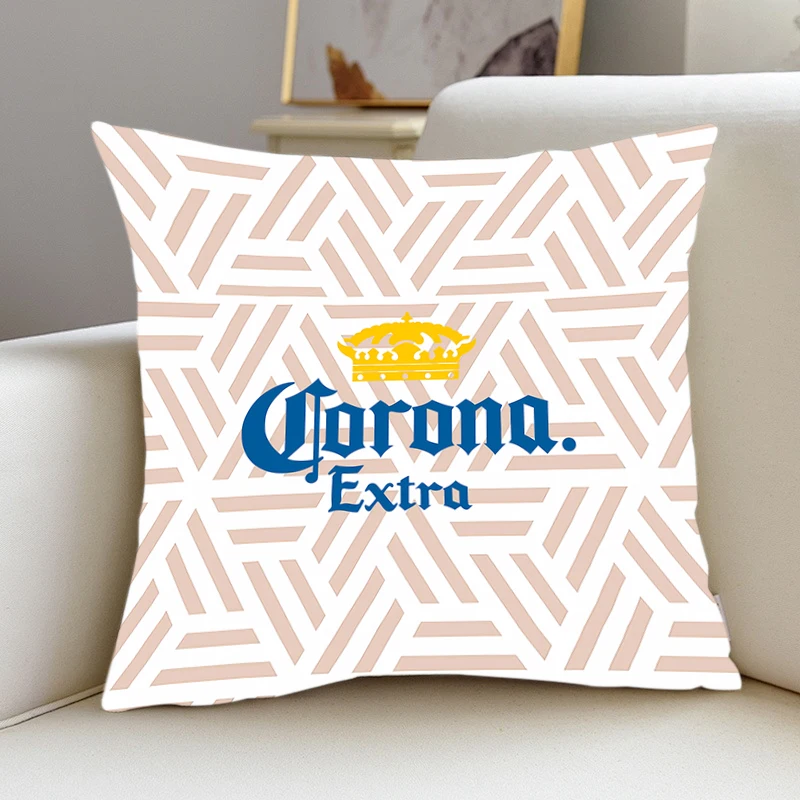 Квадратный Чехол Для Подушки Из Полиэстера Декоративная Наволочка С Логотипом