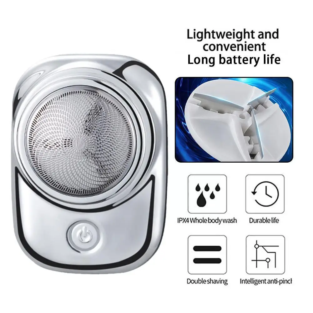 

Mini-shave Portable Electric Shaver Type-c Rechargeable Shavers Painless Wet Cordless Face Shaver Machine Electric Dry Shav C3R6
