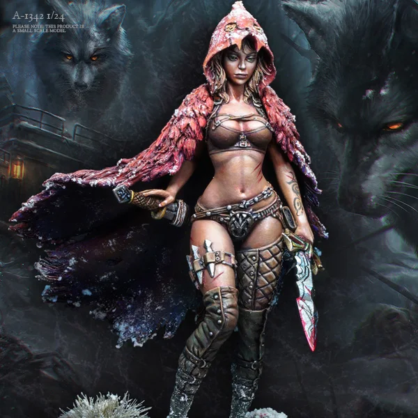 Коллекция 1/24 года наборы моделей из смолы красота бесцветная и самособранная