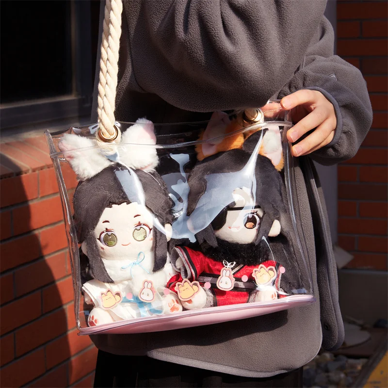 

Аниме Tian Guan Ci Fu TGCF Xie Lian Hua Cheng Q версия комиксов, прозрачная сумочка общего назначения, сумка через плечо, Женские аксессуары, подарки
