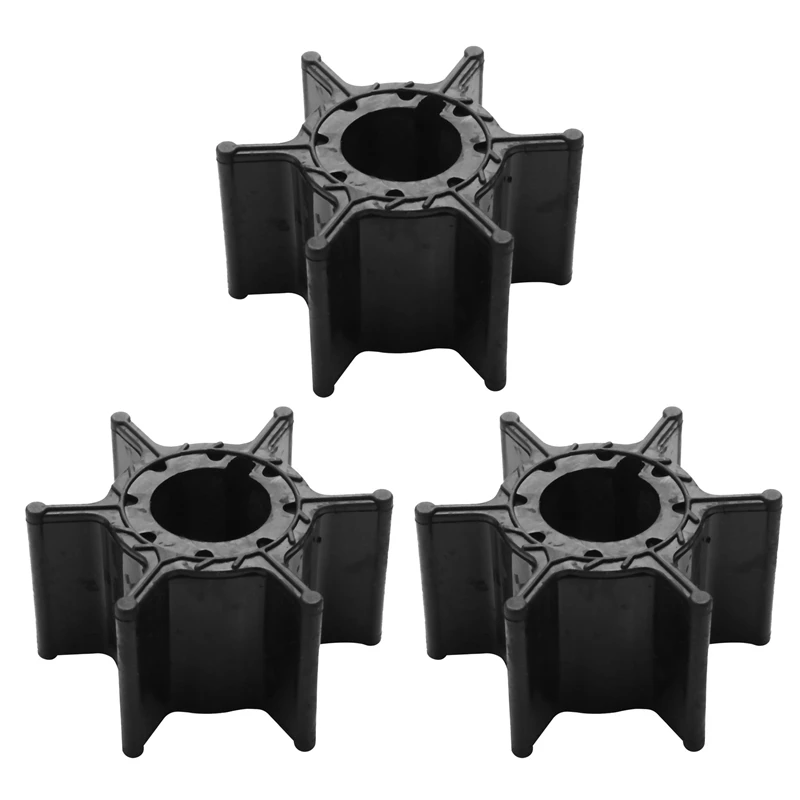 

3X Fuel Connector Water Pump Impeller Part For YAMAHA (9.9/15HP) 682-44352-01 682-44352-01-00 Fishing Boats Motors