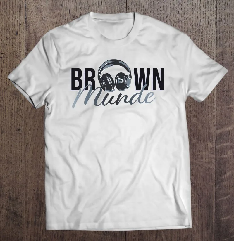 

Brown Munde Pullover Headphone Gift T Shirt For Men Shirts For Men Shirts For Men Harajuku Oversized T Shirt Oversize T-Shirts