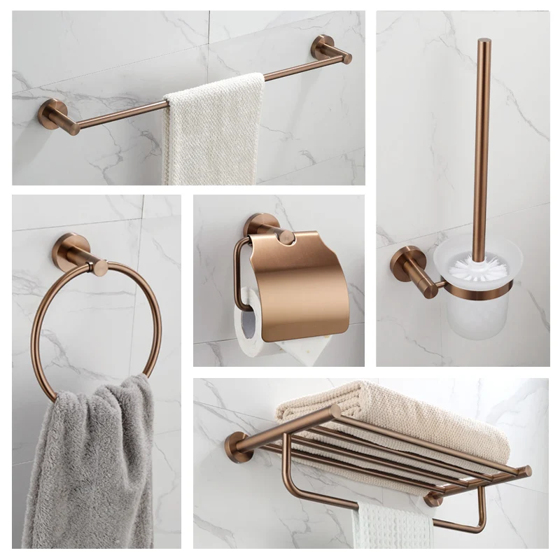 Rack Bathroom Hardware Accessories Paper Holder Toilet Brush