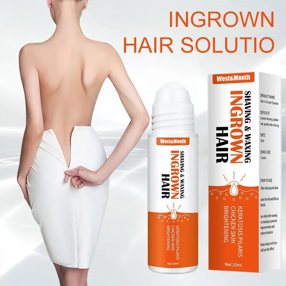 

20g Prevent Ingrown Hair Bump Serum Reduce Redness Shaving Treatment Cream Lumps Skin After Cream Repairing U8b6