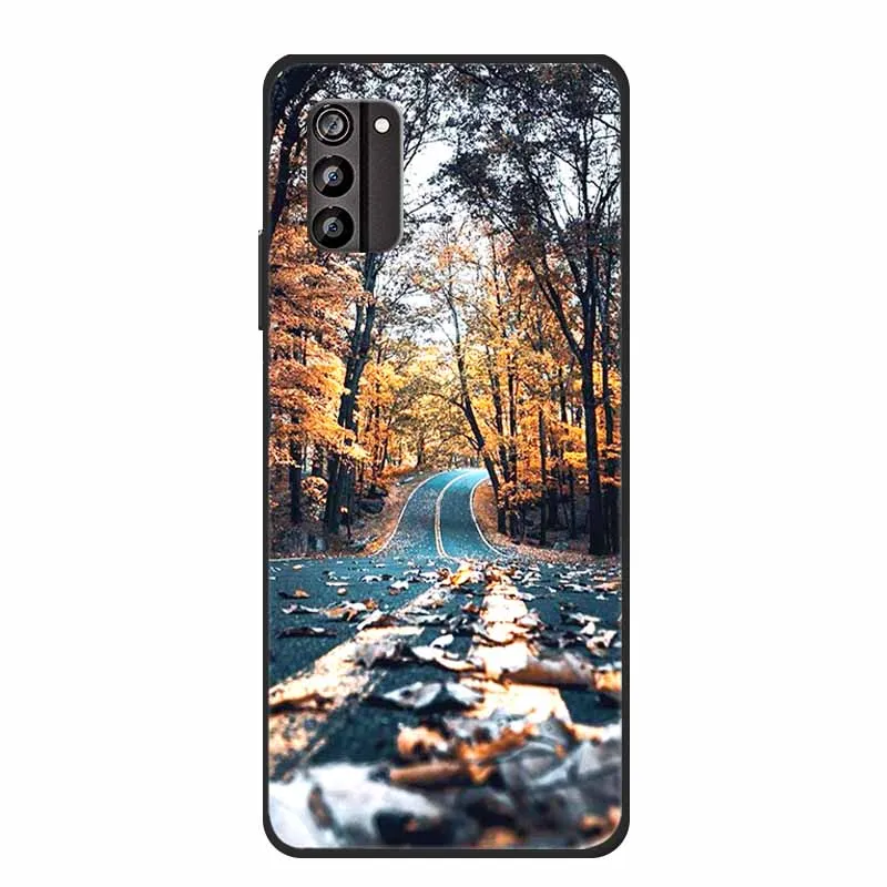Чехол для Nokia G100 Мягкая силиконовая задняя крышка с животными из ТПУ чехлы