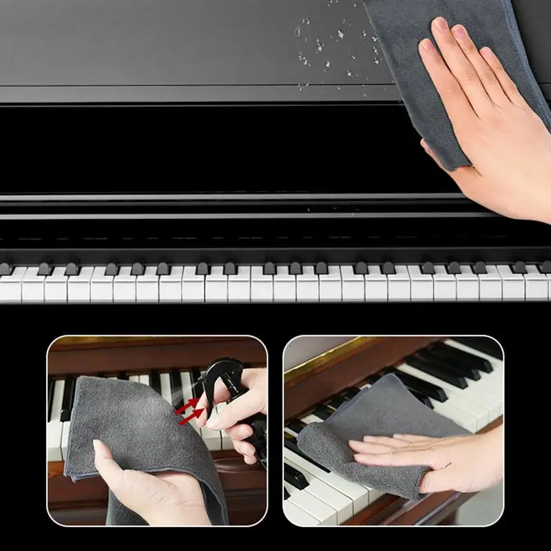 Набор для ухода за фортепиано Мощный многоцелевой лак-спрей 250 мл Портативные