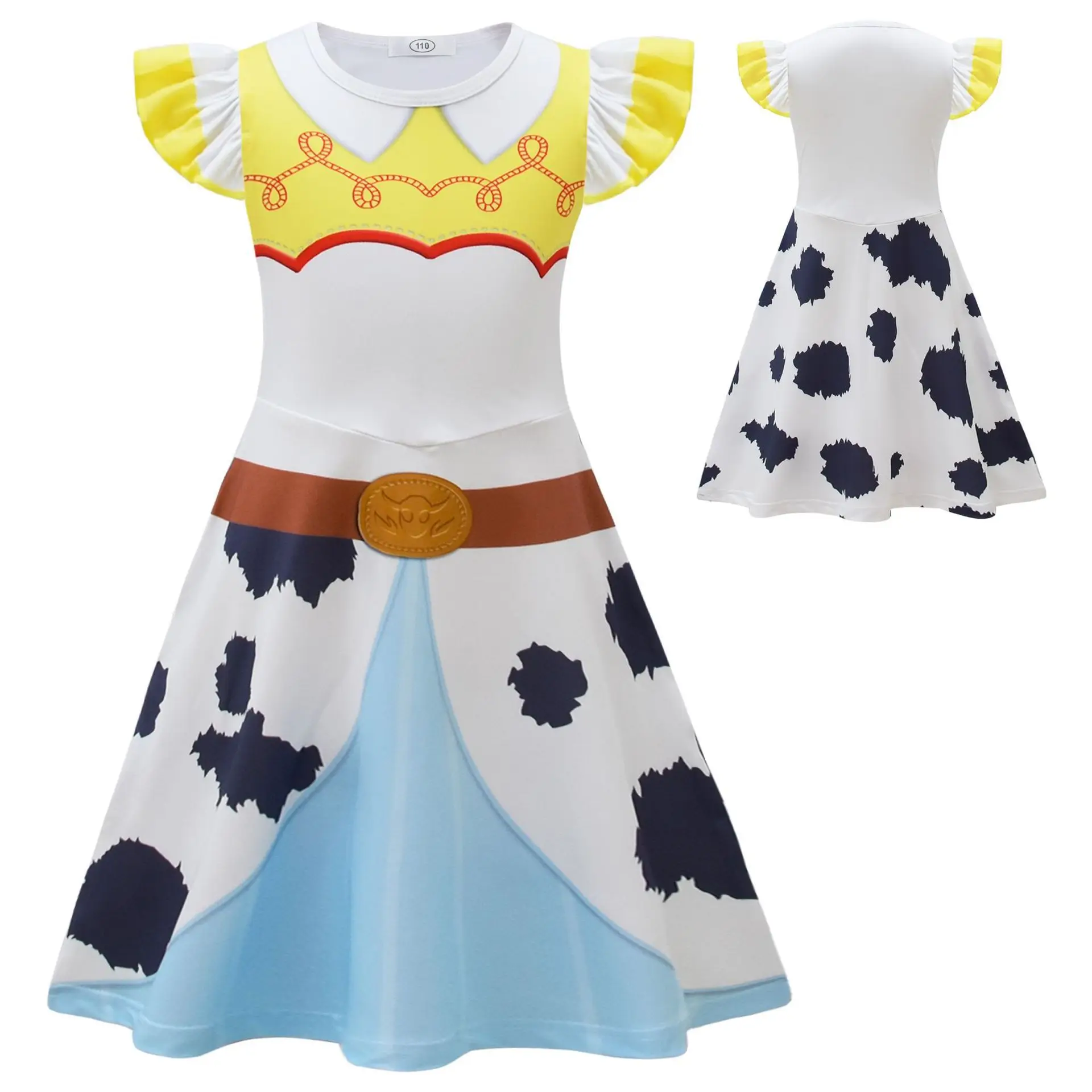 Фото Детское платье Bonnie Toy5 для девочек, костюм для косплея, одежда в стиле Джесси Кауэрн, аниме-костюм для Хэллоуина, карнавала, дня рождения, платье принцессы №3