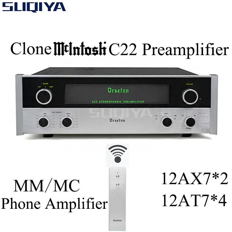 Устройство для предварительного усиления Mm Mc Phono Tube 10: 9 копия Mcintosh Line Classic C22 с