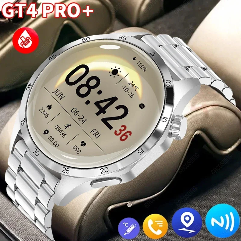 

Смарт-часы мужские с GPS-треком, HD-экраном, пульсометром, Bluetooth