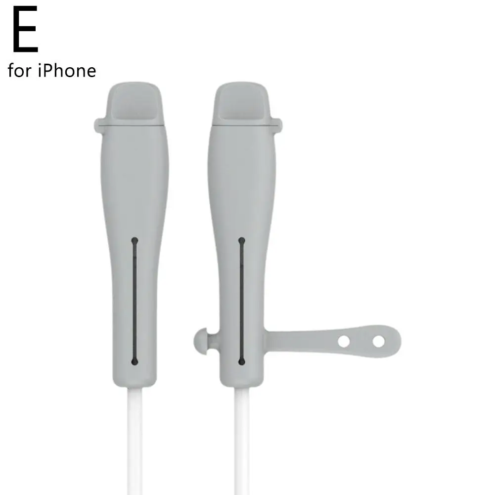 Новый мягкий силиконовый чехол для защиты кабеля Apple IPhone USB-кабель зарядного