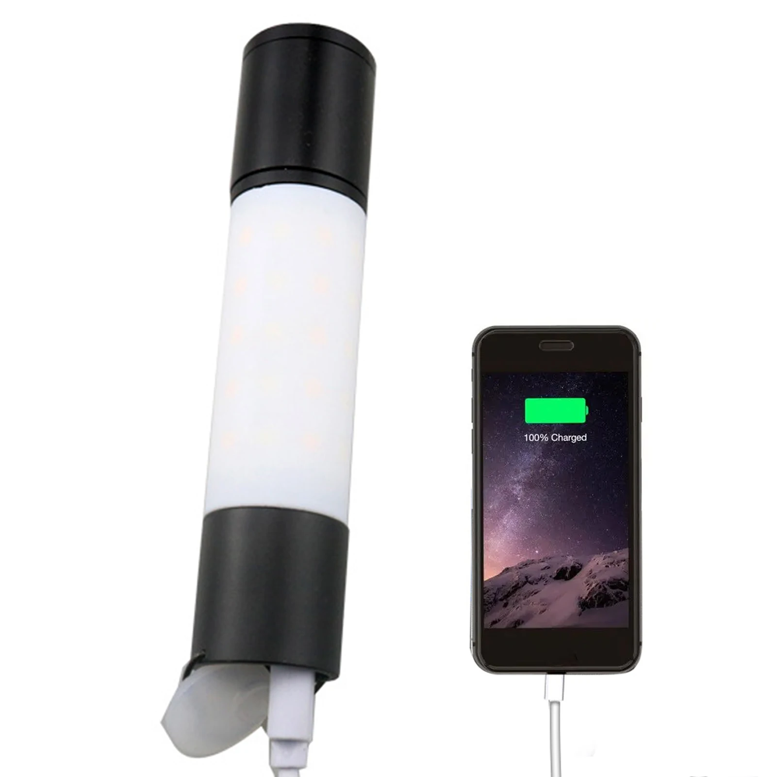 

Rechargeable Flashlight Waterproof Hand Flashlight Type-C Rechargeable Retractable Zoom Flashlights With Sidelight For Hiking