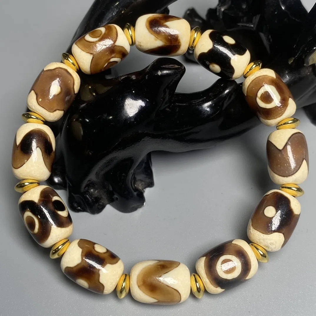 Этнический браслет из агата Duobao