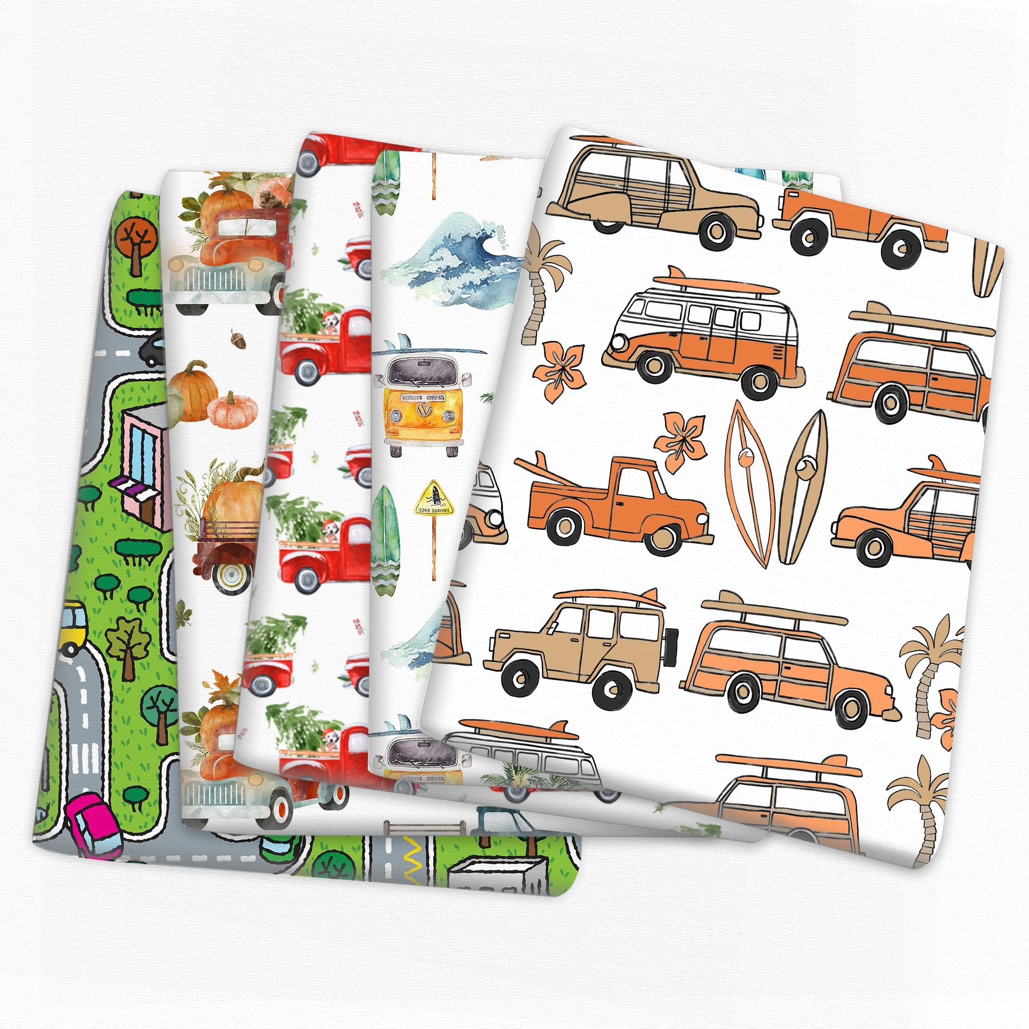 Автомобильные транспортные средства 50*145 см Полиэстер хлопчатобумажная ткань