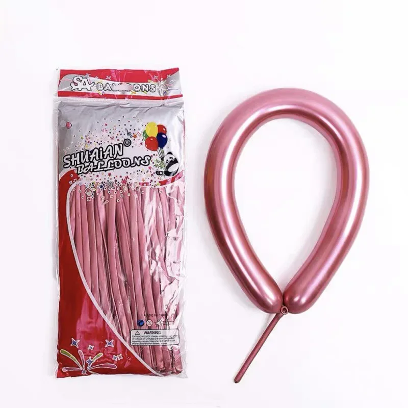 

Металлические хромированные воздушные шары Globos