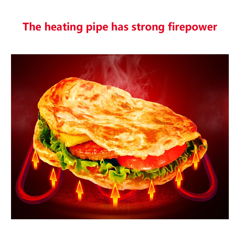 hand grabbing machine griddle iron plate barbecue cold noodles fried squid fried steak plate commercial electric griddle 220v free global shipping