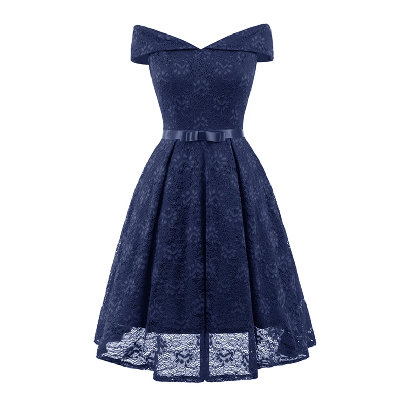 Модное женское кружевное платье элегантное фигуристки с открытыми плечами