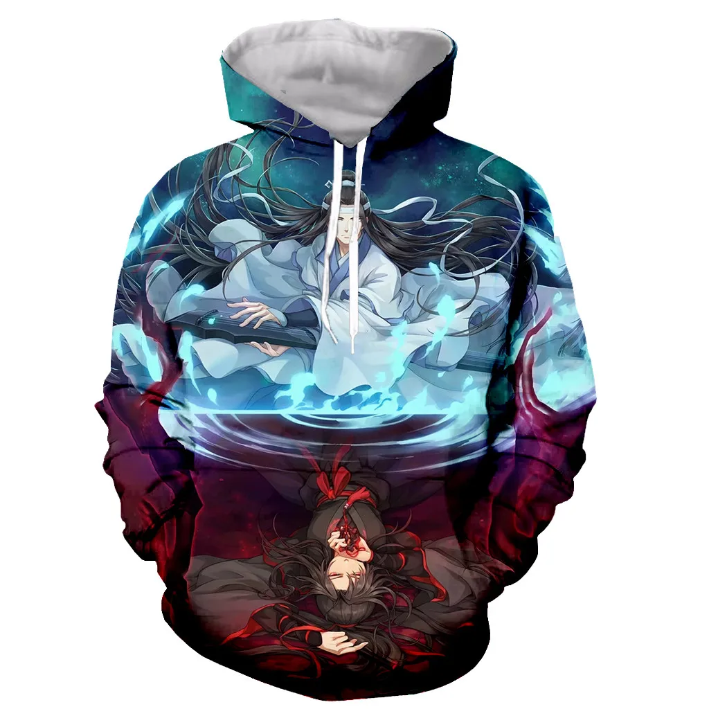 

MO DAO ZU SHI Funny New Fashion Long Sleeves 3D Printed Hoodies Sweatshirts Jacket Men Women hoodies Boy Girl Personality Tops