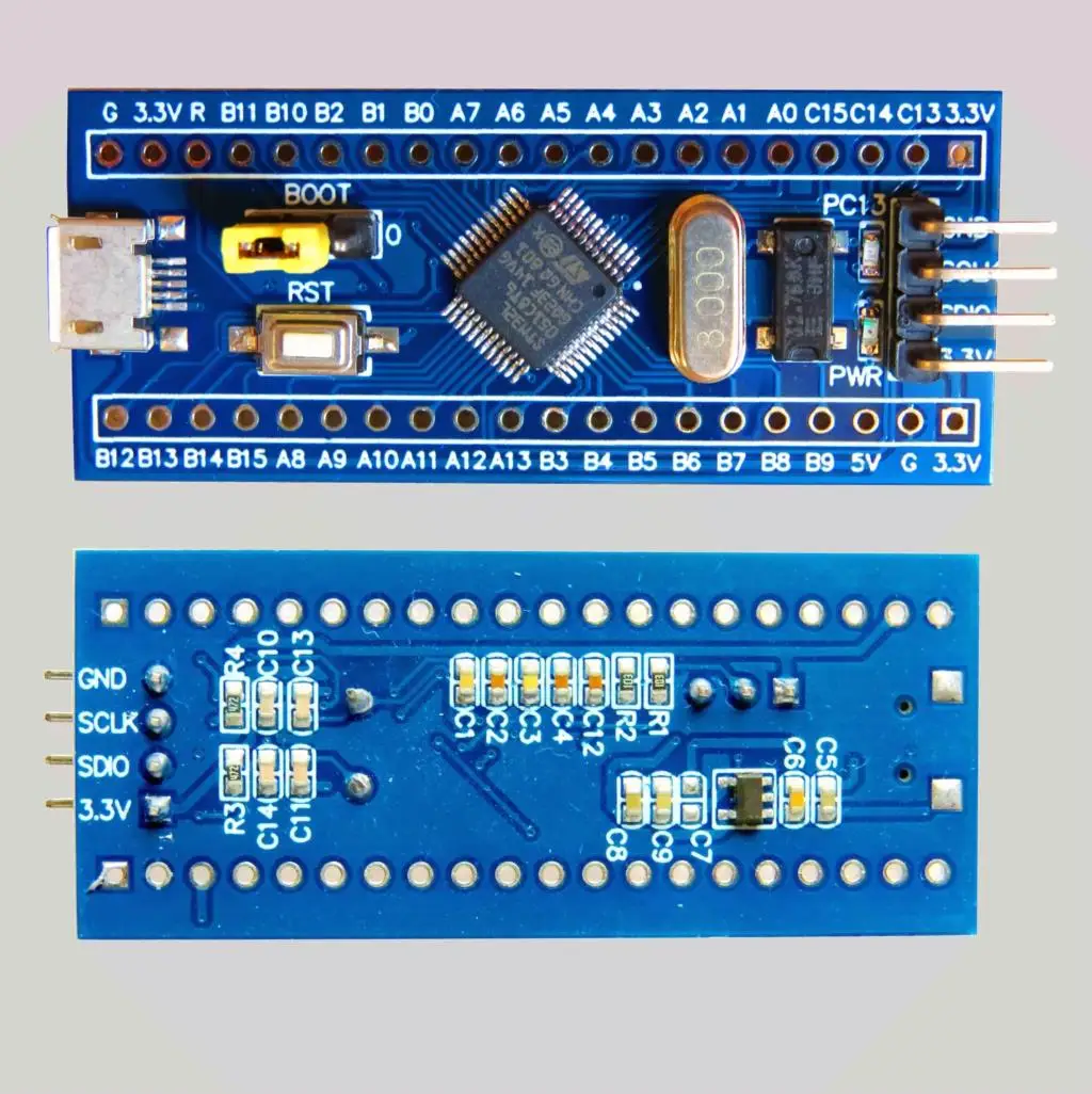 Плата разработчика минимальной системы STM32L051C8T6 плата с низким
