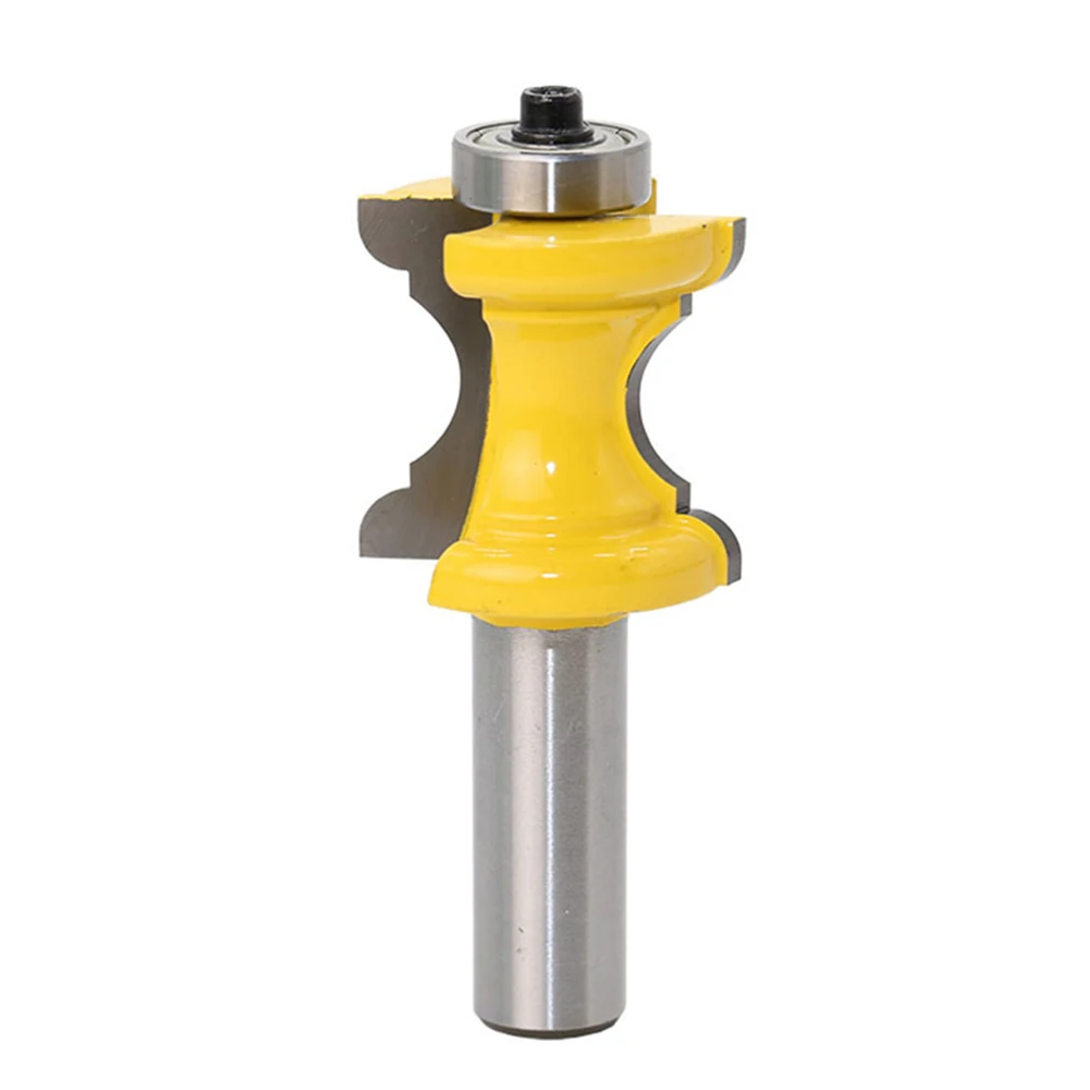 

Shank Bullnose Cutter 1/2 Bead Column Face Molding Router Bit Alloy For Woodworking Shank Bullnose Cutter Woodworking