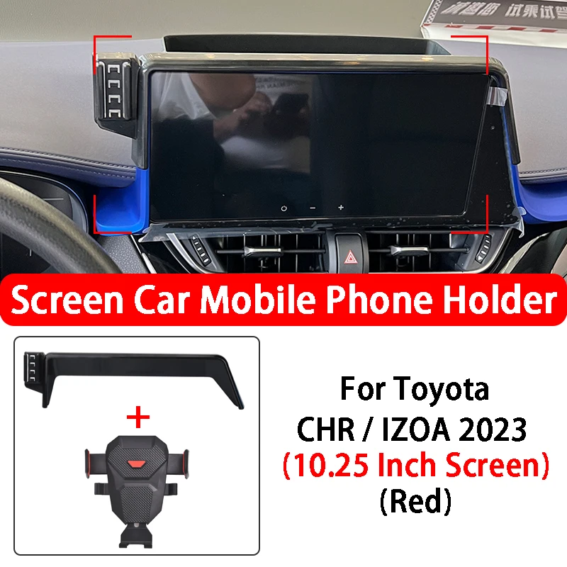 

Автомобильный держатель для экрана для Toyota Wildlander RAV4 Alphard Vellfire YARiS L CHR IZOA, аксессуары для стайлинга автомобиля