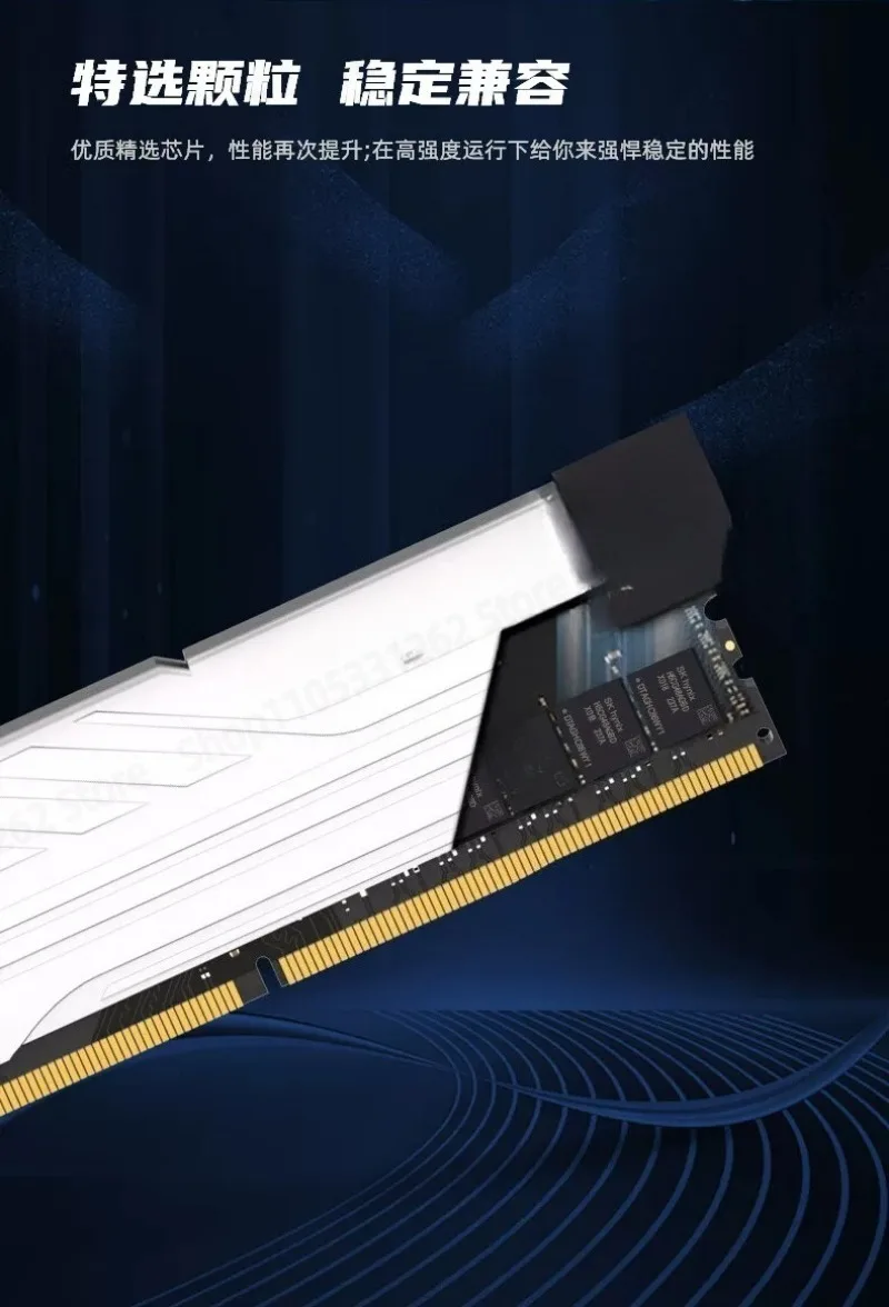 Фото Оперативная память DDR5 для настольных ПК Silver/Blade/Star Blade/Black Armor 6000 6400 6800 7200 МГц с RGB-охлаждением Hynix XMP EXPO для игровых ПК и OC №1