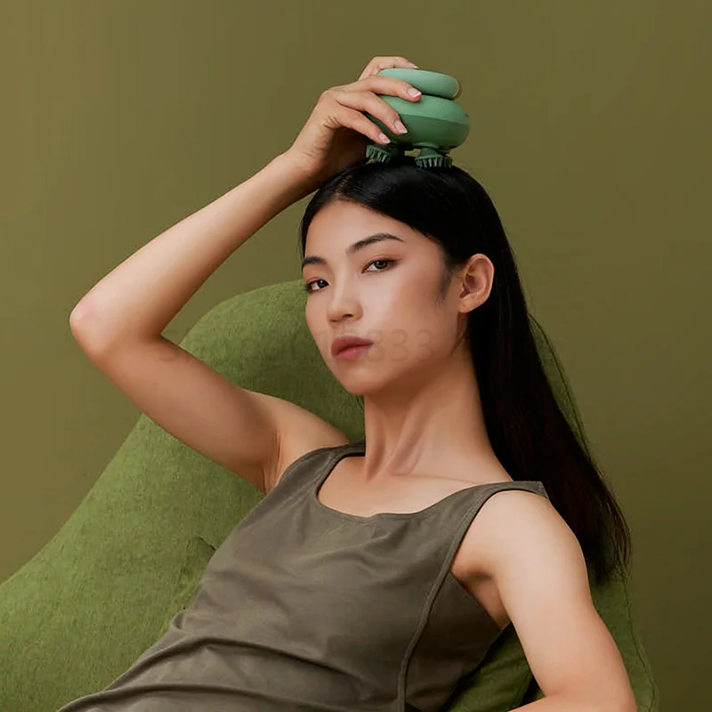 

NEW Head Massager Waterproof Electric Wireless Scalp Pet Cat Dog Massage Body deep tissue Kneading Vibrating Device