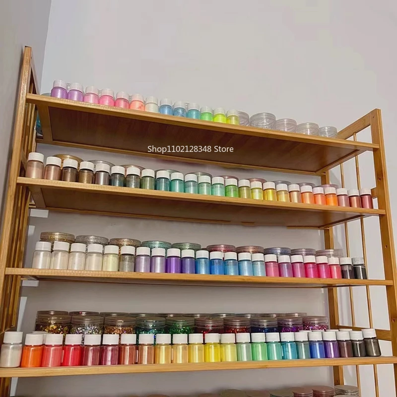 Жемчужная пудра 42 цвета поляризационная не опускается на дно блестящий порошок