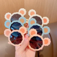 mdod cute cartoon bear childrens sunglasses for boys and girls baby sunshades sunglasses anti rays sunglasses women