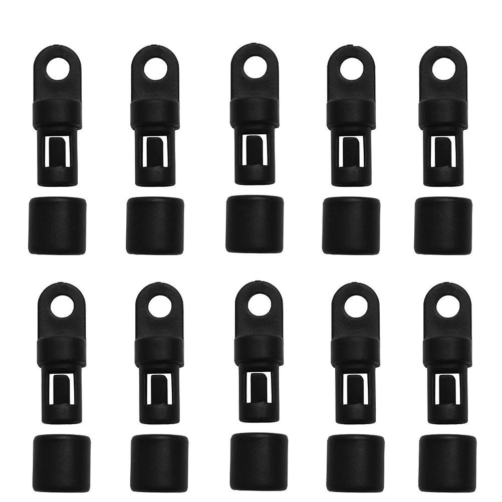 

Cord Bungee Elastic Rope End Terminal Boat Hook Cordshooks Kayak Kit Small