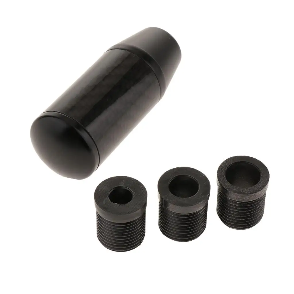 

1 Kit Alloy Auto Automatic Gear Knob er with Knob, Adapter