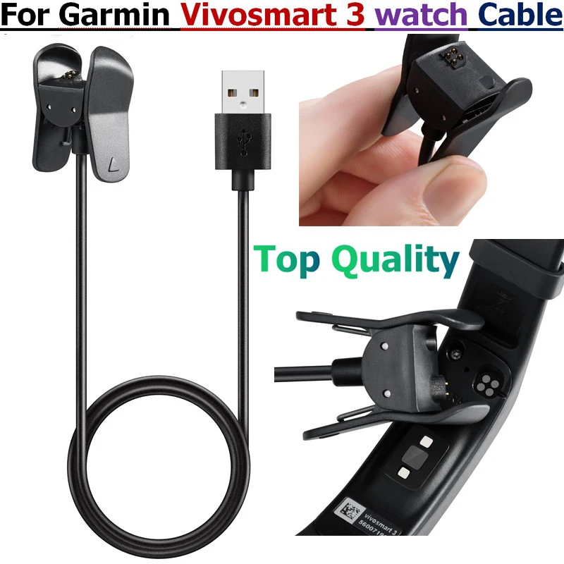 Зажим для браслета зарядного устройства Garmin Vivosmart 3 адаптер часов переносной