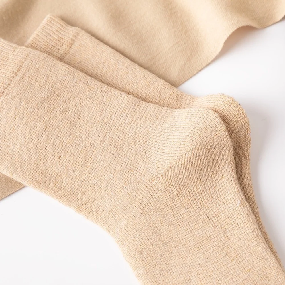 5 Pairs Winter Terry Thickened Women Wool Socks Solid Color Fuzzy Fashion Colorful Women Casual Socks Dropshipping