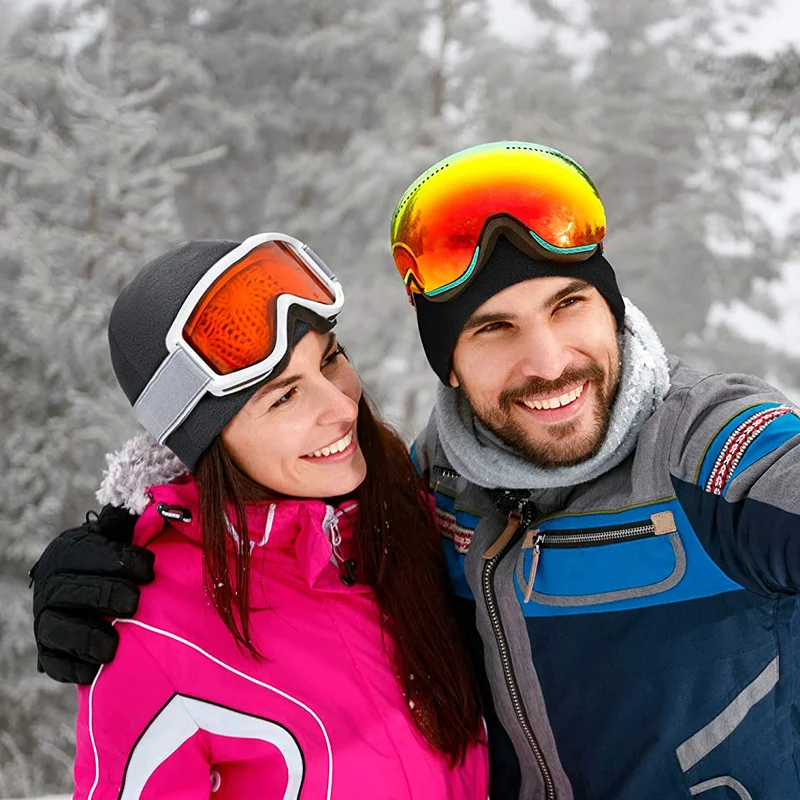 Камуфляжные флисовые колпачки мужские зимние теплые уличные спортивные лыжные