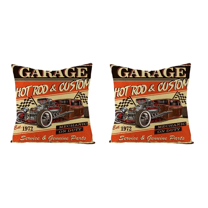 

2022 Ретро американская наволочка, подушка с принтом для дома, гостиной, дивана, подушка с принтом