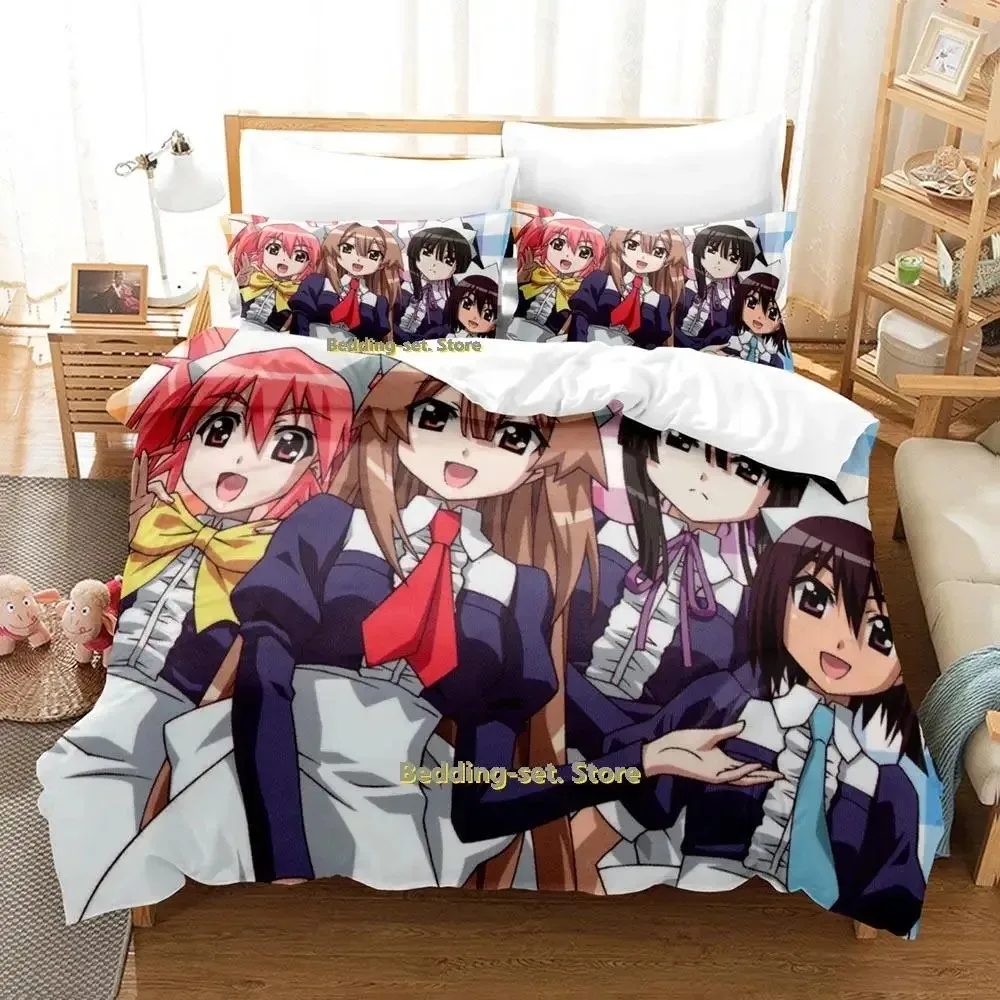 Seto No Hanayome My Bride Is A Mermaid Bedding Set Single Twin Full Queen King Size Bed Kids Bedroom Duvetcover Sets Anime