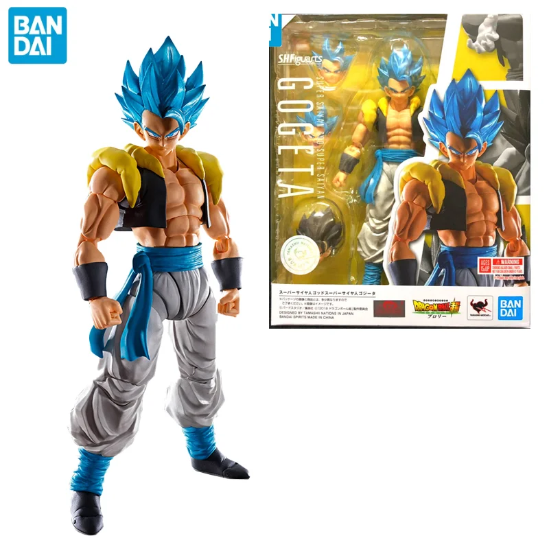 

Original Bandai Dragon Ball Z Anime Figure SHF Super Gogeta 6inch Collection Anime Action Figures Toys for Children Gift PVC