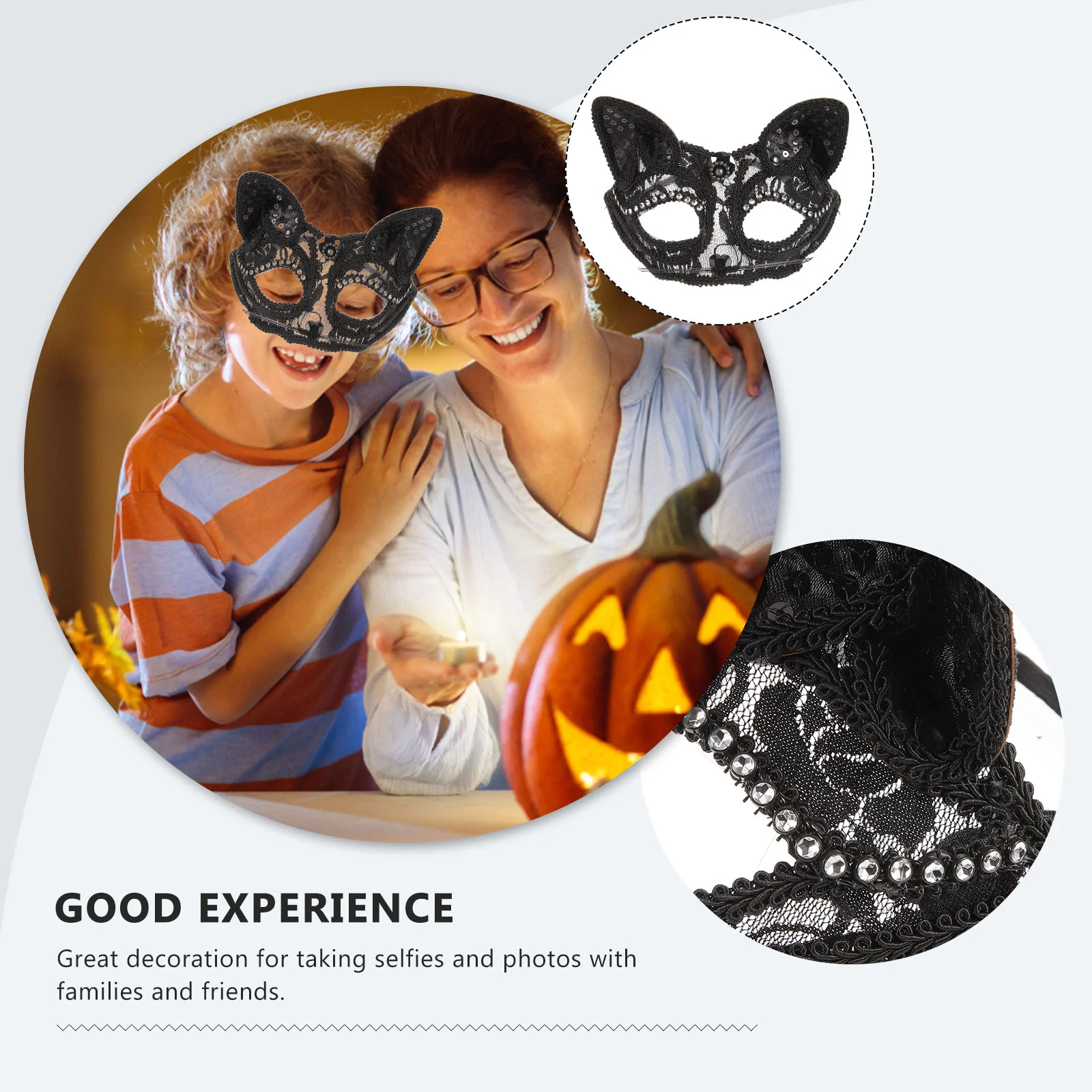 Кружевная маска на половину лица животного для косплея реквизит выступлений