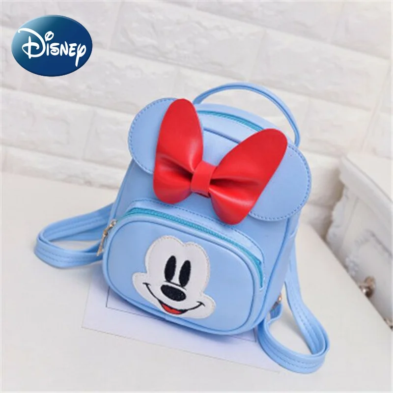 Disney Mini Backpack for Girls Cute Kids Minnie Mouse Schoolbag Children Toddler Preschool Backpack High Quality Free Shipping