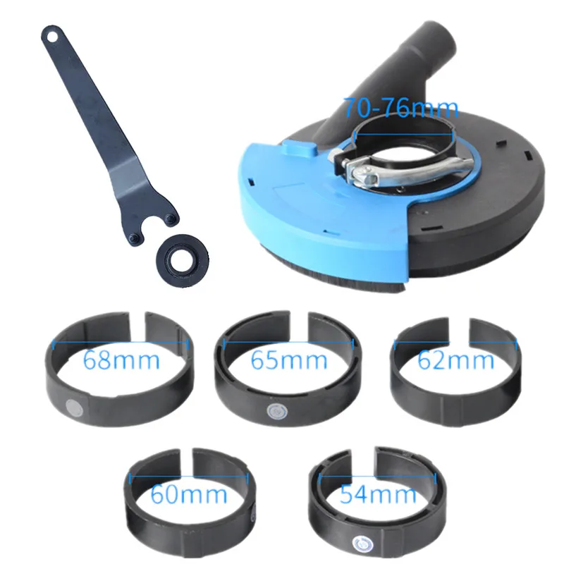 Угловой шлифовальный станок 5/7 дюйма пылезащитный кожух универсальный для