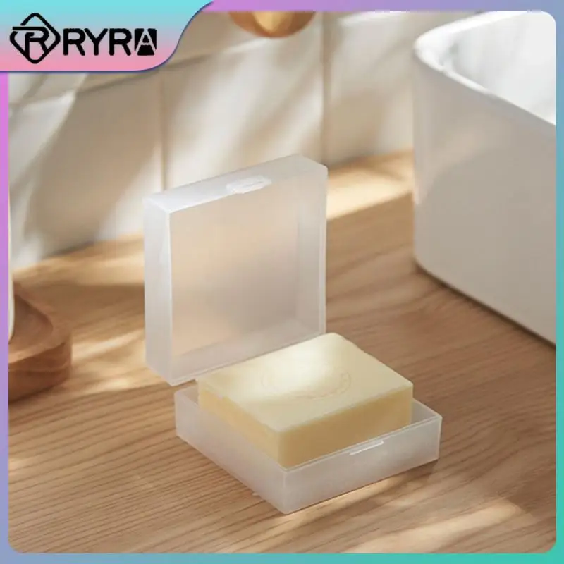 

Sealed And Portable Soap Box Save Soap Round Edges And Corners Soap Case Quick Draining And Drying Reusable Soap Storage Box