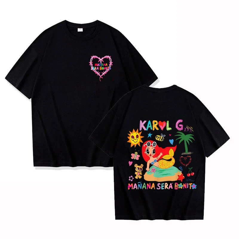 Лидер продаж модные футболки с короткими рукавами и принтом Manana Sera Bonito в стиле