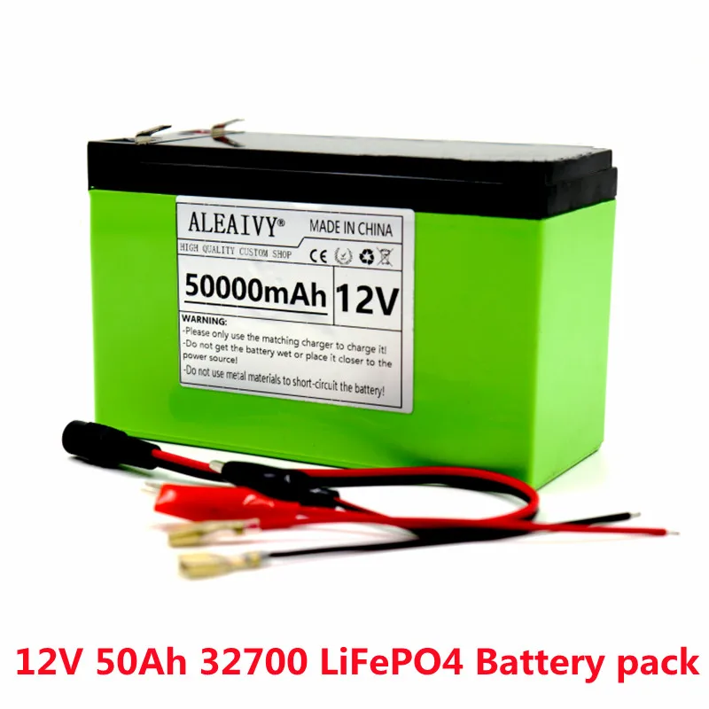 

Deep Cycle 12.8v 50ah 32700 LiFePO4 Lithium Battery Pack Is Suitable for Solar Energy and Electric Vehicle Battery,Kid Scooters,