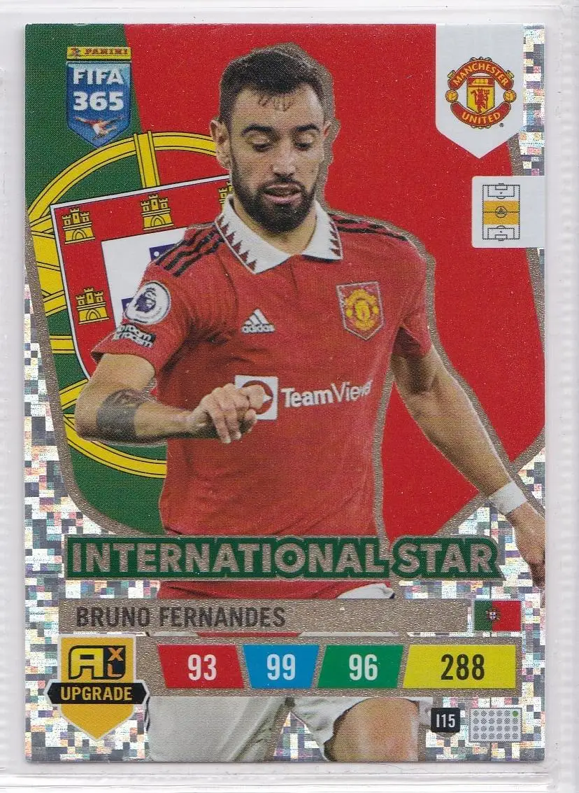 

PANINI 2023 FIFA365 Star Card I15 IS Manchester United Fernandez Bruno Fernandes