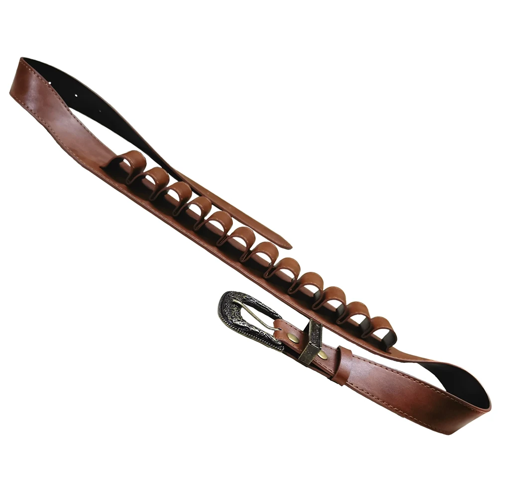 

12 GA Shotgun Shell Bullet Bandolier Belt 12 Round